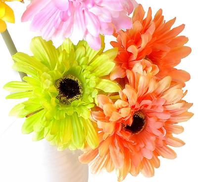 高仿真非洲菊 家居与园林的优雅点缀